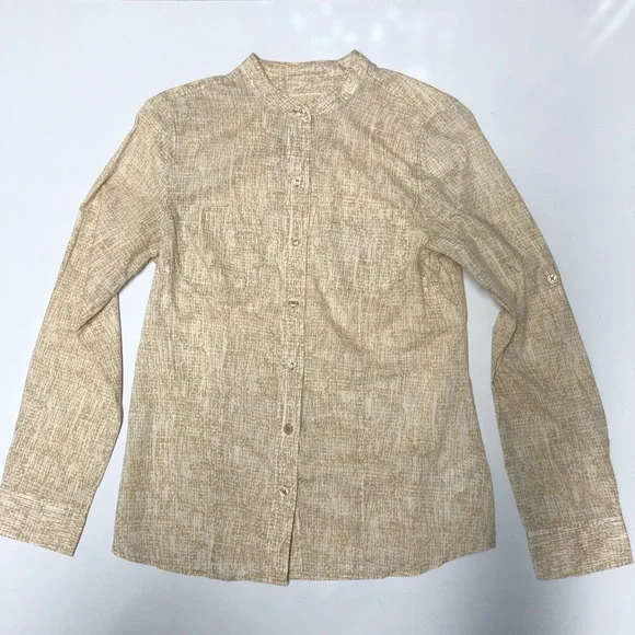 Michael kors long sleeve shirt blouse size 8 - Picture 1 of 8